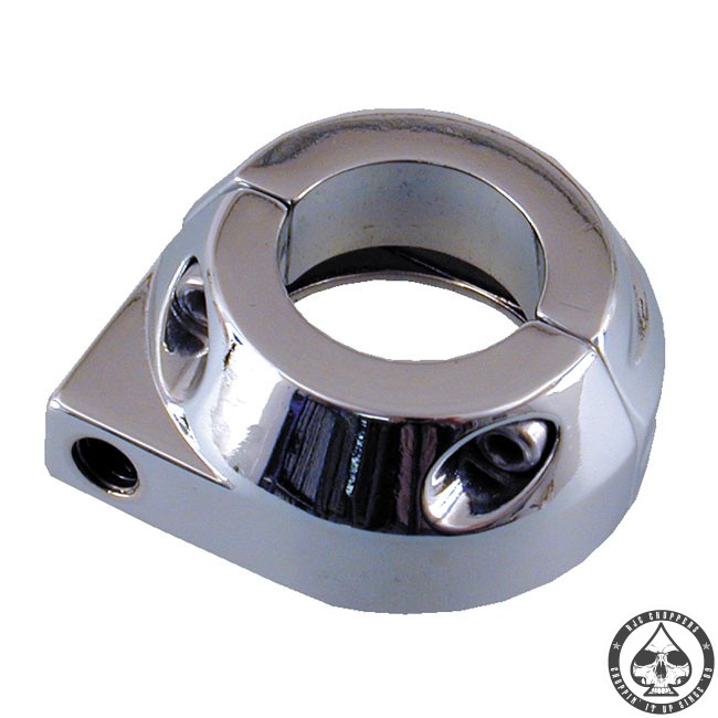 Custom throttle clamp, Single cable RJC Choppers