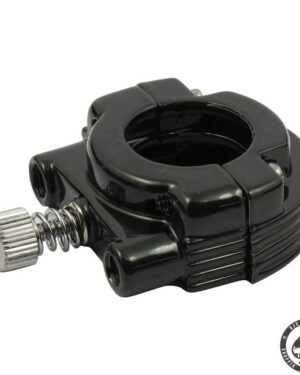 Throttle clamp set, Dual cable (Black)
