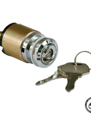Ignition switch, thin with flat key
