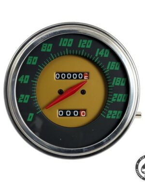 Speedometer, 48-61 FL, Green face