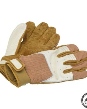 Biltwell Bantam Gloves, White/Tan