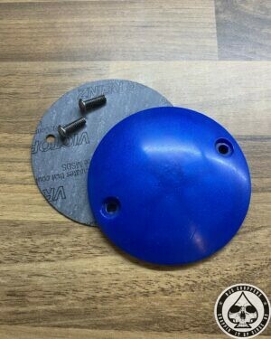 RJC-Choppers, Resin Point Cover Domed, Sea Blue