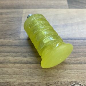 RJC-Choppers, Resin Shifter peg, Flaked Yellow