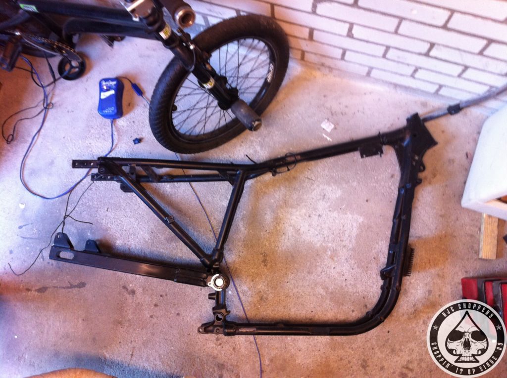 Building my sixties style chopper