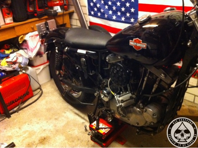 New swingarm
