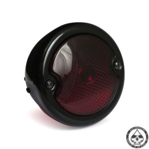 No School Choppers Taillight 33-36 are true Custom parts with an attitude. Lights are made from highly polished stainless steel with a12 Volt Duplex bulb and are styled after vintage Ford taillights