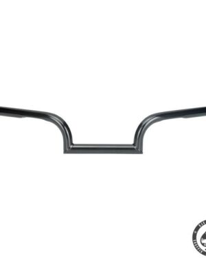 The Biltwell Mustache Black handlebars are constructed with seamless CNC mandrel bent 0.120” wall 4130 chromoly tubes