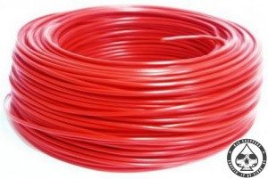 Electrical wire Red, 0.75mm2