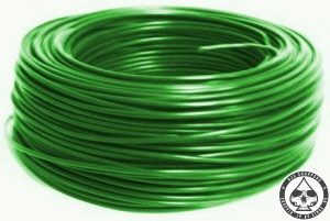 Electrical wire Green
