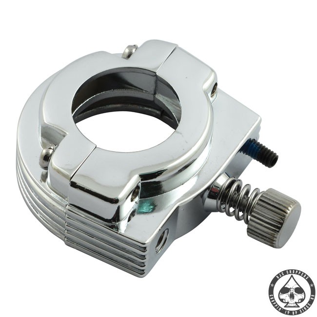 Throttle clamp set, Single cable RJC Choppers Throttle clamp set, Single cable