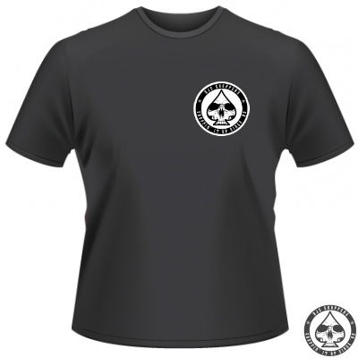 Official RJC-Choppers logo shirt with a small chest logo and a largo one on the back.
