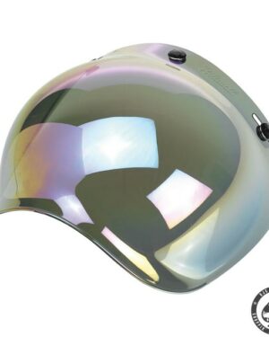 Biltwell Bubble visor (Rainbow Mirror)