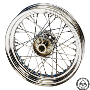 Laced rear wheel, XL 55-77