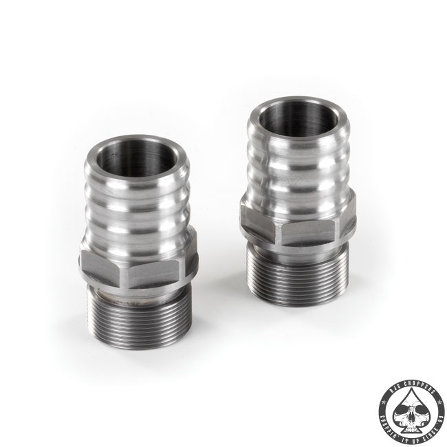 K-Tech Ribbed fork tube caps