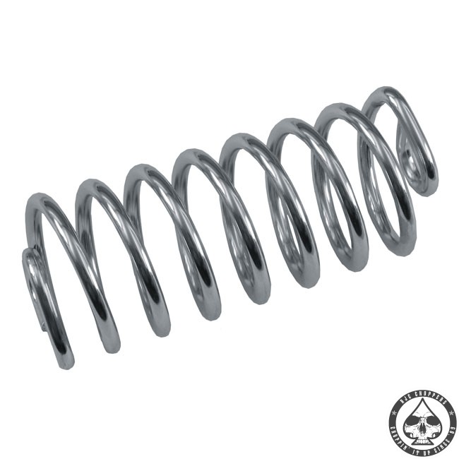 Solo seat springs, Barrel, chrome