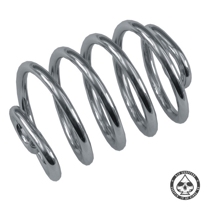 Solo seat springs, Barrel, chrome