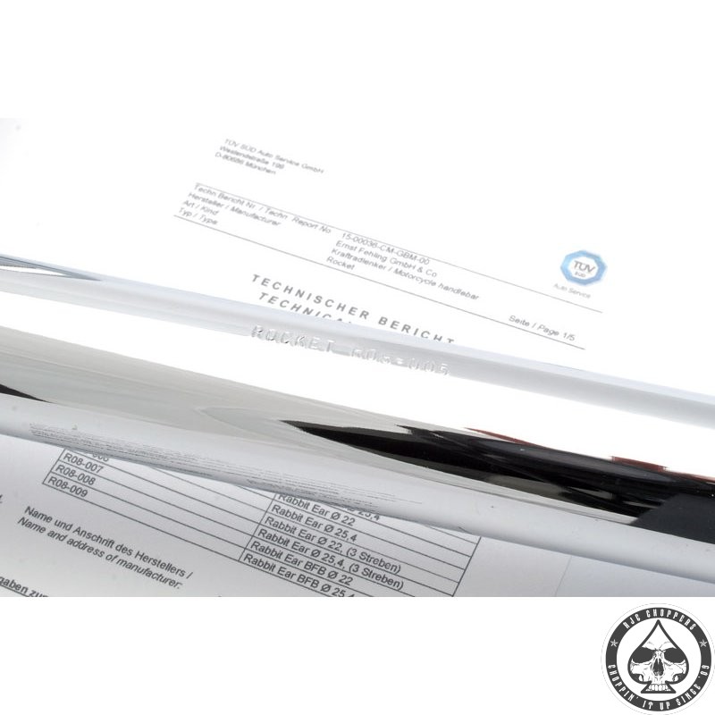 Rocket Inc. Rabbit Ear Handlebars RJC Choppers