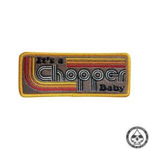 13 and a half magazine, It's a chopper baby patch