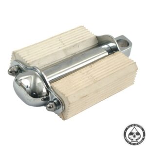 Bicycle style Kickstart pedal, White