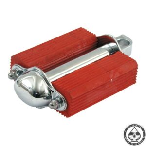 Bicycle style Kickstart pedal, Red