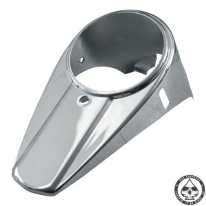 Dash Cover, 2-light dash, Chrome