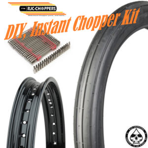 DIY Instant Chopper Kit, Firestone/Black