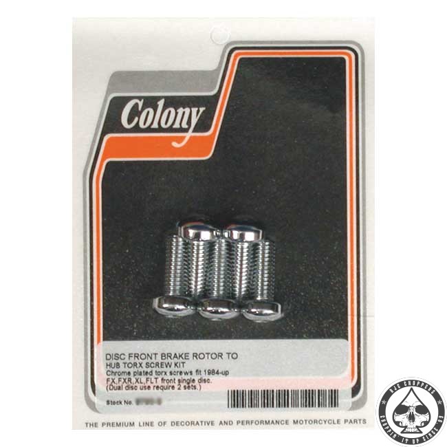 Colony Brake rotor bolt Kit 5/16"-18 x 7/8