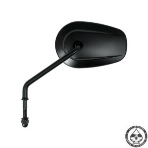 Riptide Mirror set, Long Stem, Black