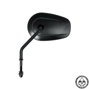 Riptide Mirror set, Short Stem, Black