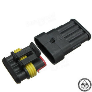 Waterproof DIY 4-way connector