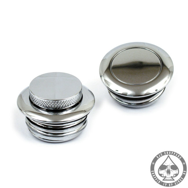 Pop-up Gas cap, 83-95, Chrome