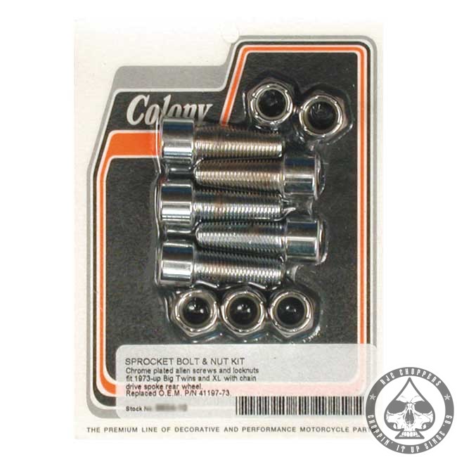 Colony Sprocket Bolt/nut kit