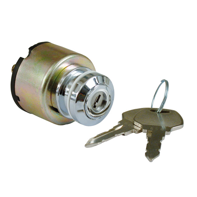 Ignition switch, thick with flat key
