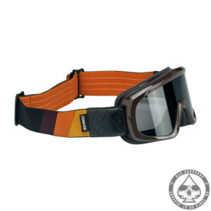 Biltwell Overland 2.0, Tri Stripe goggles, brown