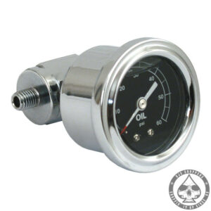Oil pressure gauge kit, 60 psi