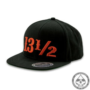 13-1/2 Snapback logo cap, 3D