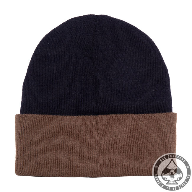 King Kerosin California beanie Black/Brown - Image 3