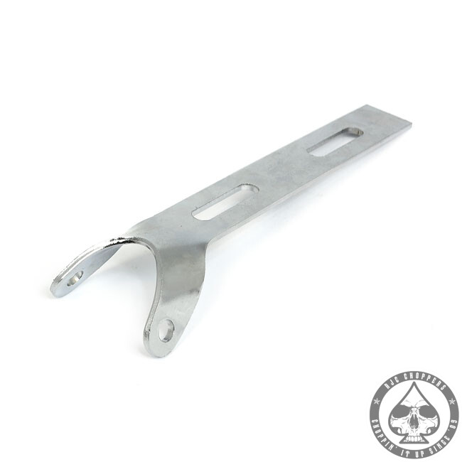 Solo Seat Bracket Round, chrome