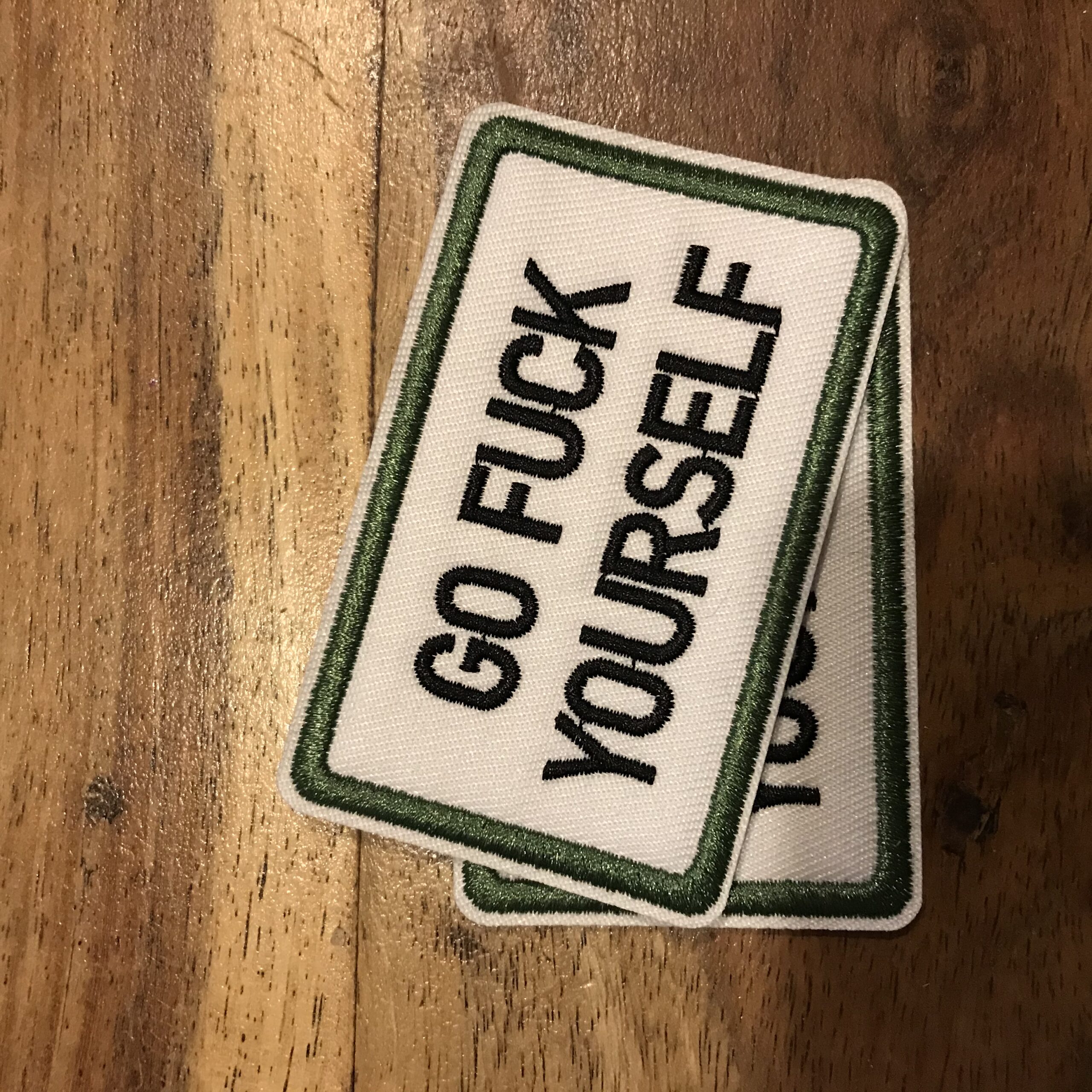 Patch, Go Fuck Yourself