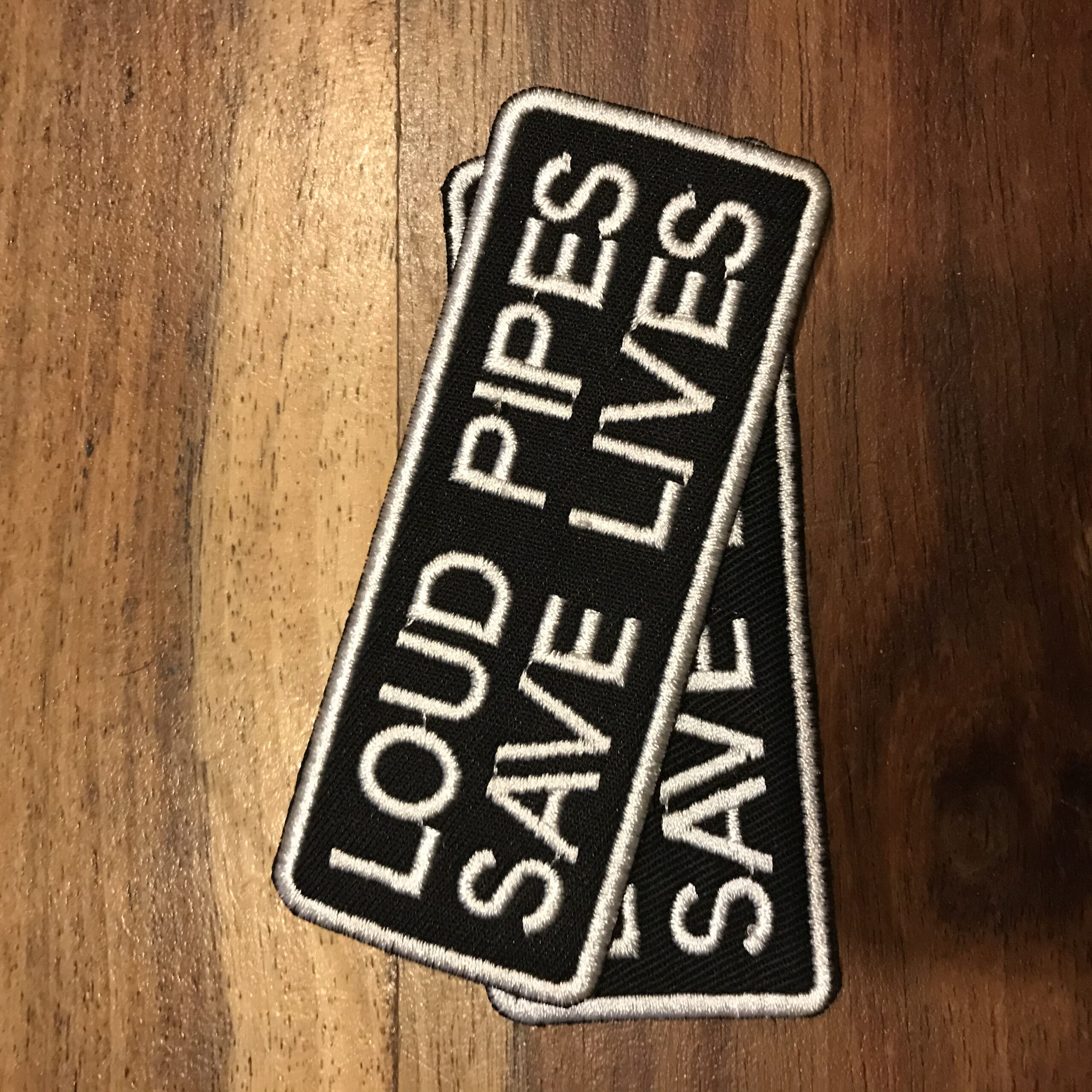 Loud pipes patch RJC Choppers