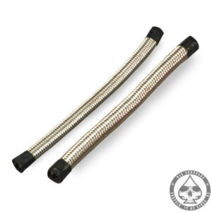 Stainless braided Oil/Fuel hose, 3/8 I.D.