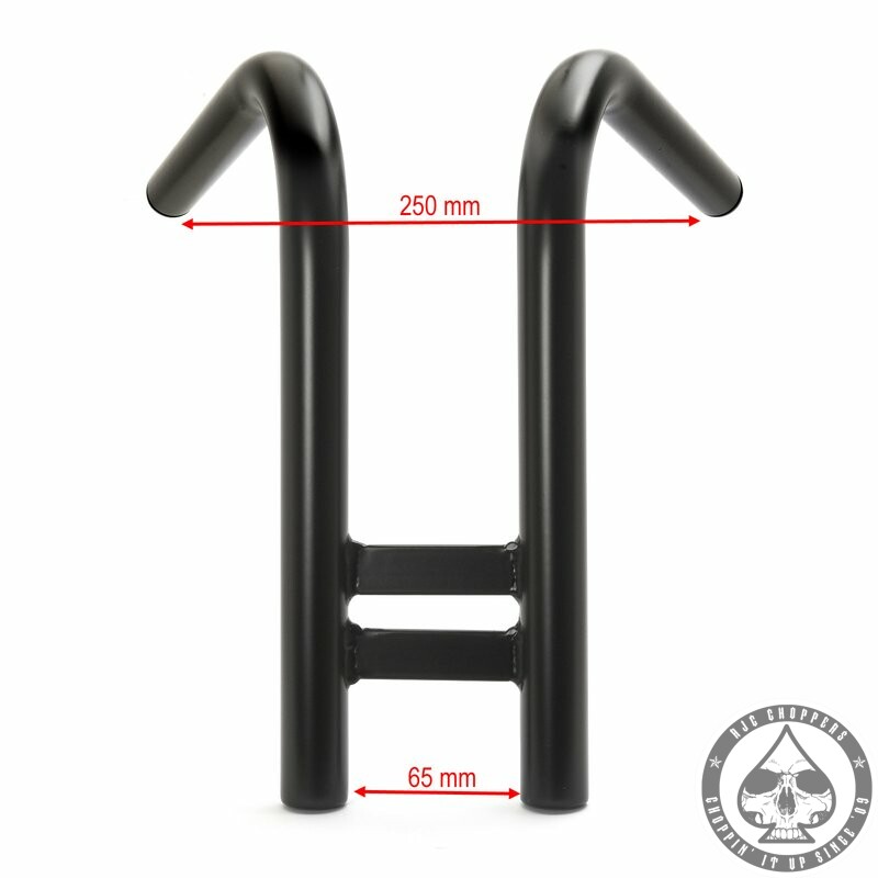 Narrow Rabbit ear Handlebars, Black - Image 4