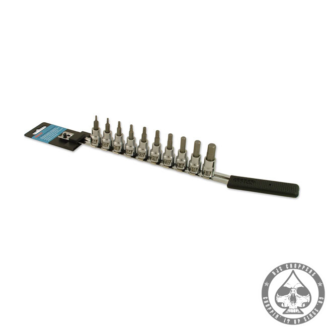 Cruztools, Hex Socket set, 3/8" Drive