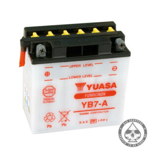 Yuasa Battery, YB7-A, 12 V, 7Ah, 105cca