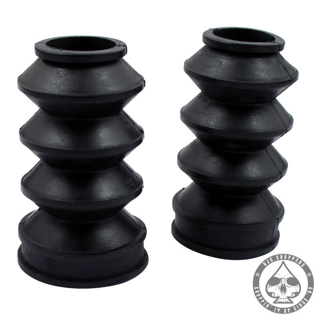 Stock fork gaiters, Sportster 39mm RJC Choppers