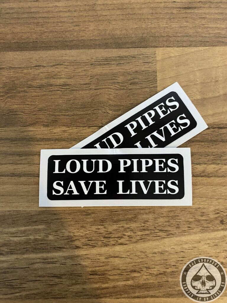 Loud Pipes sticker