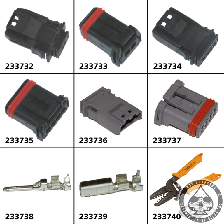 NAMZ, JAE MX-1900 Series connectors - RJC Choppers