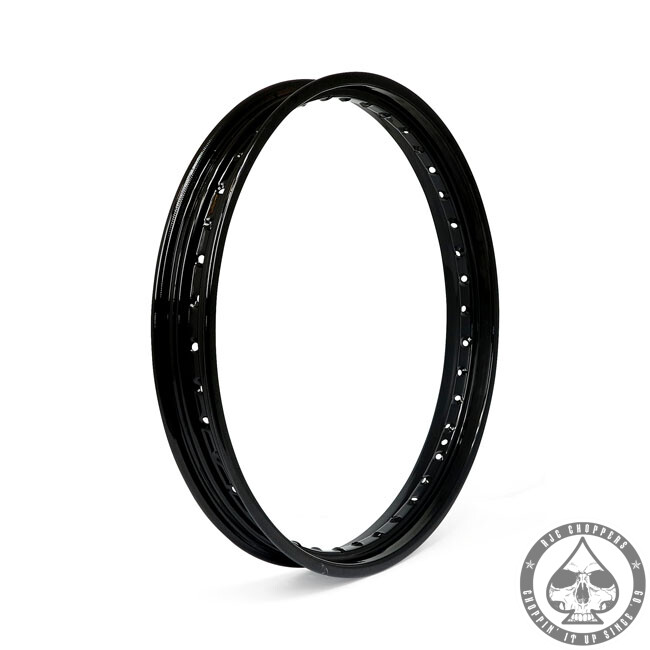 Drop center 40 spoke Rim 2.15x21", black