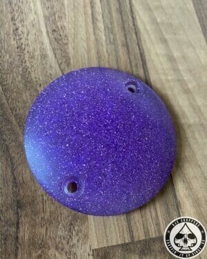 RJC-Choppers, Resin Point Cover Domed, Flaked Purple
