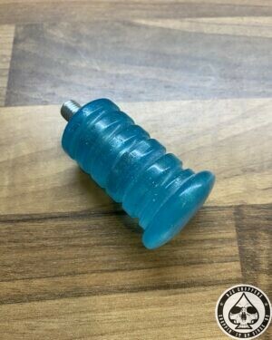 RJC-Choppers, Resin Shifter peg, Flaked Turquoise